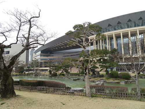 小倉競馬場の日本庭園