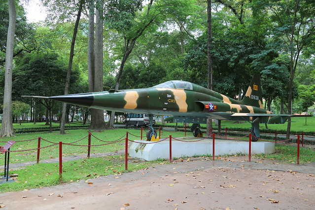 Replica of stolen jet that was used for a bomb raid on the palace