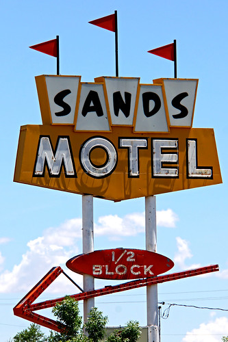 Sands Motel sign - Route 66, Grants, New Mexico