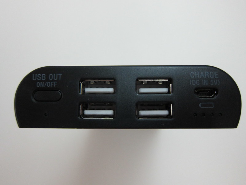 Sony CP-B20 20000mAh USB Portable Charger - Ports