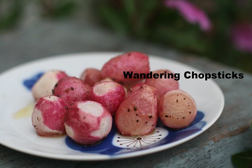 Roasted Radishes with Salt and Pepper 1