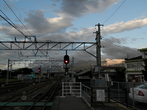 station japan train railway nagano shinanoomachi