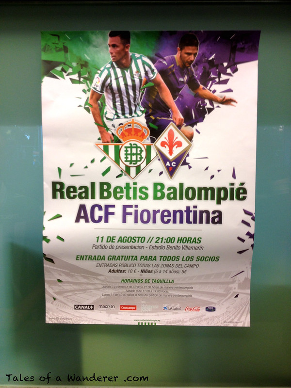 SEVILLA - Estadio Benito Villamarín - (Real Betis Balompié - AFC Fiorentina)