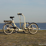 Triciclo Christiania, pedelec, s/ caixa