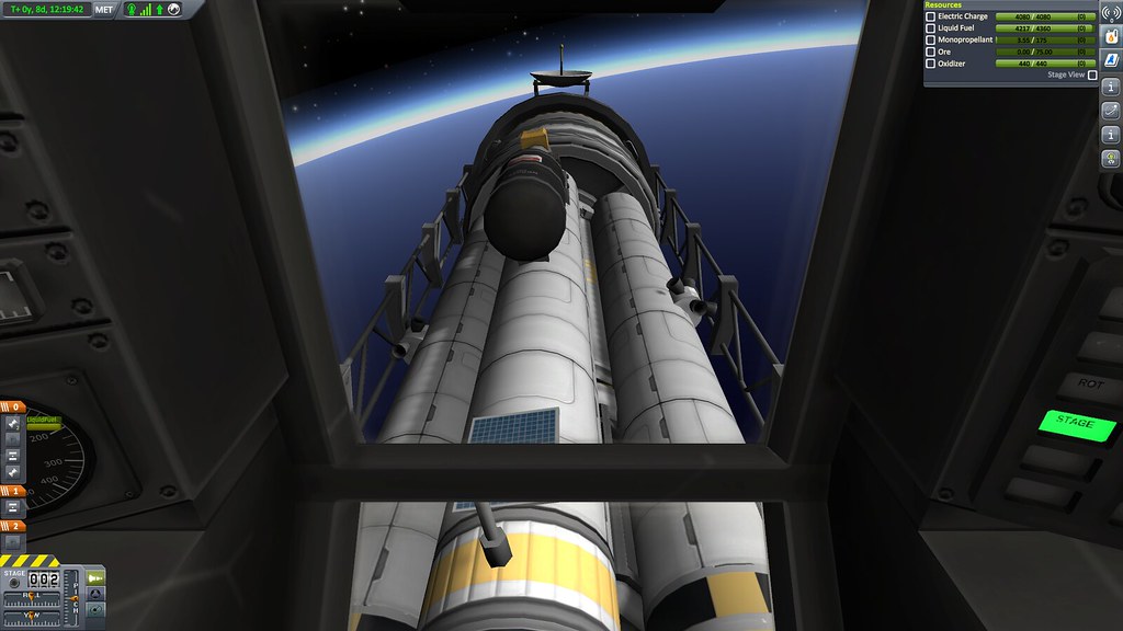 Jeb's view of his new cargo!
