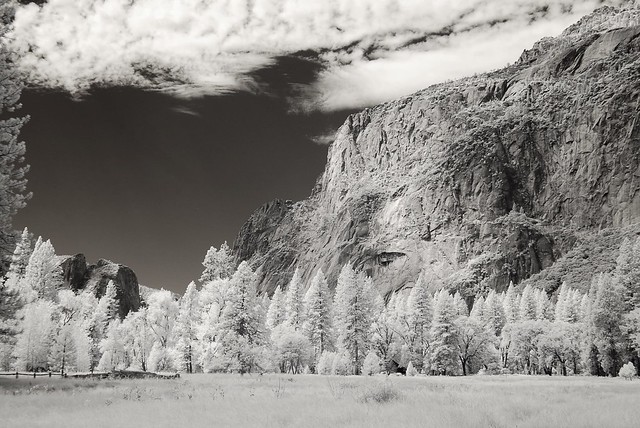 Yosemite Valley in Infrared