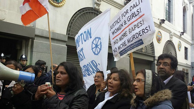 Demanding justice for the victims of Muzaffarnagar riots in London