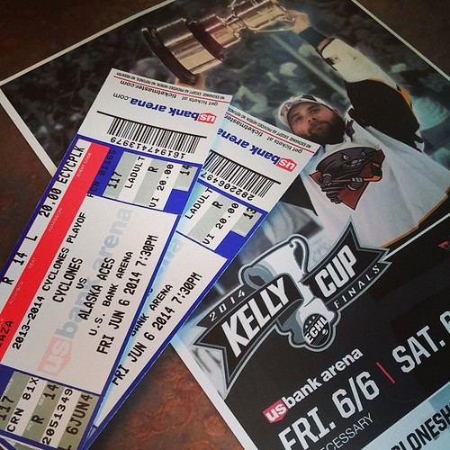 We're ready for tonight's @CincyCyclones Kelly Cup Finals game 4  @UsBankArena #GoClones!