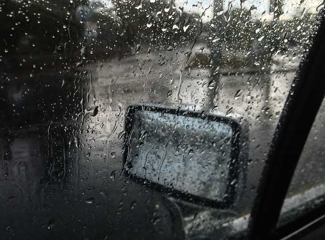 Az Monsoon Rainstorm from Car 1