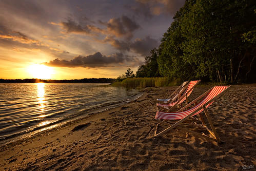 sunset sea sky beach sweden 1022mm deckchairs archipelago djurö enbrabild canon550d