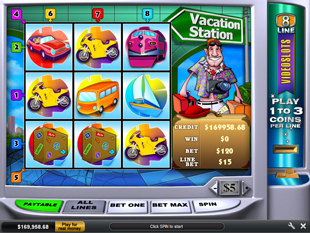 Vacation Station slot game online review