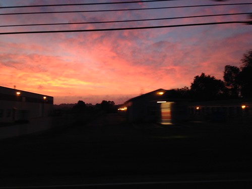 blue red orange sunrise purple horizon blueskies brimfield iphonephotography skyfullofcolor flickrsunrises sunrisesonflickr