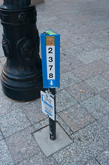 Smart phone enabled parking meter