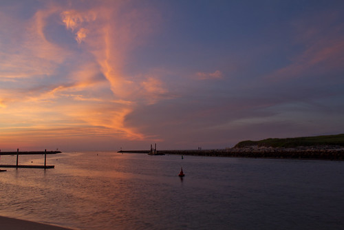 sunset evening cloudy cape cod dennisma