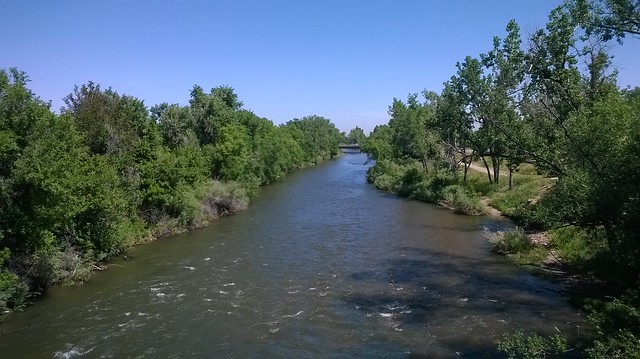 Platte River from the Mary Carter Greenway Trail