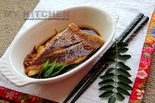 Golden Eye Snapper Simmered in Soy Sauce Stock Image - Image of cooked,  dishes: 168190103