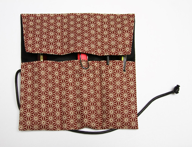 Review: Saki Roll Pen Case + Traditional Japanese Fabric @JetPens