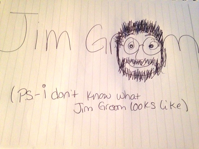 Draw Jim Groom!