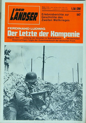 magazines "Der Landser"-récits allemands Südfrankreich 1944 14331848574_c0d11f5240