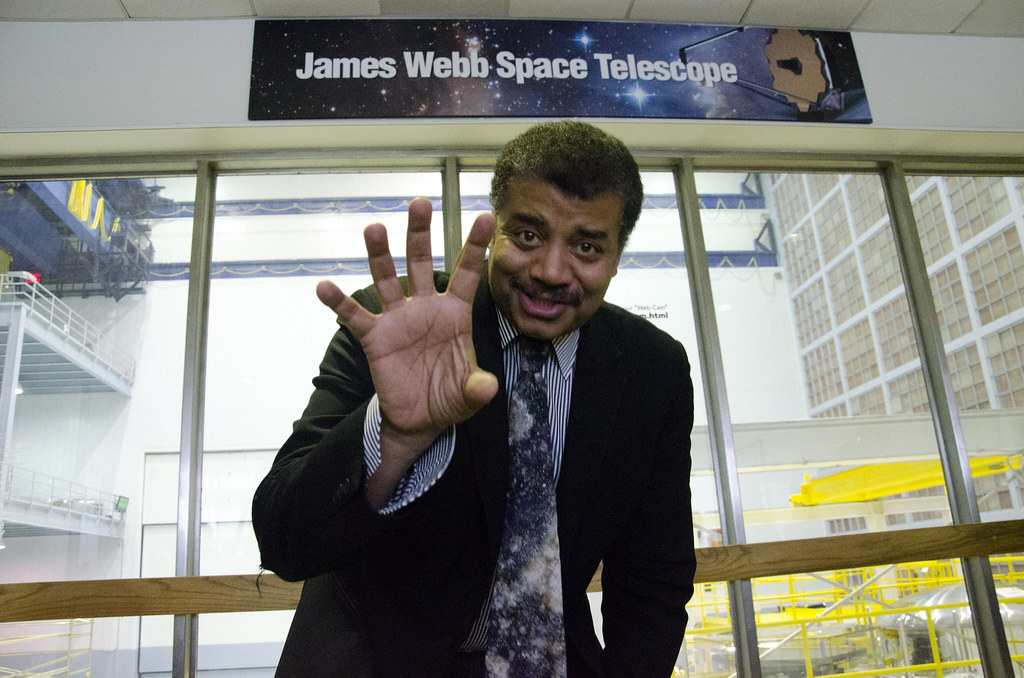 Dr. Neil deGrasse Tyson Visits NASA Goddard