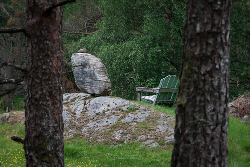 green nature norway rock stone composition landscape chair view framed tau rogaland misplaced ryfylke watchgrassgrow normannphotography