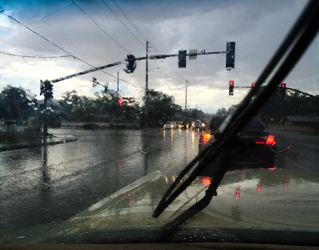 Az Monsoon Rainstorm from Car 2
