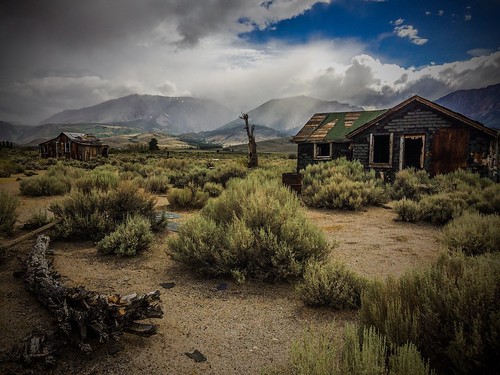 california mountains abandoned nature landscape cabin day desert cloudy scenic haunted shacks
