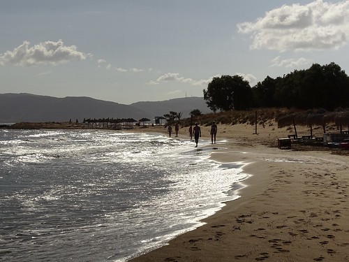 morning summer holiday beach water relax landscape sand kreta crete kriti