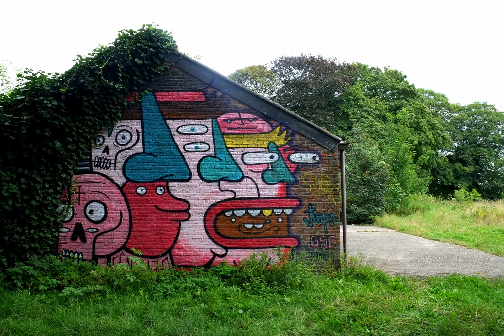 streetart | topo | ghosttown doel . belgium