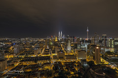 Kuala Lumpur Night Skyline