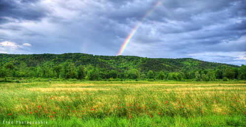 nature field photoshop rainbow nikon normandie hdr champ arcenciel d90 photomatix heudreville