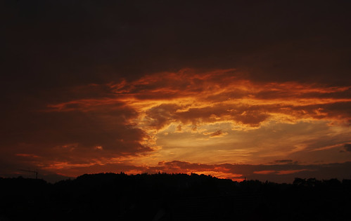 sunset sky sonnenuntergang himmel taunus idstein 336 idsteinerland elkaypics lutzkoch