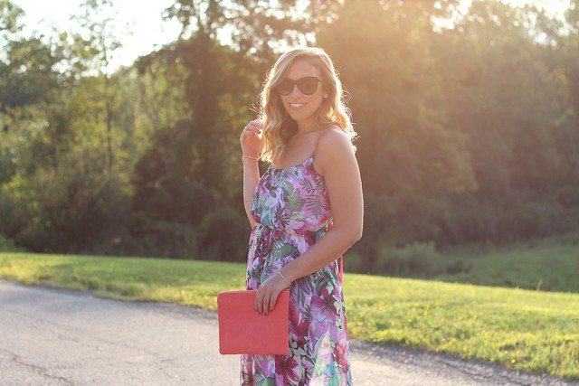 Floral Maxi | Golden Hour | Outfit | #LivingAfterMidnite