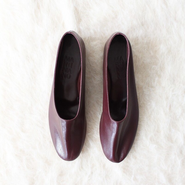martiniano glove shoes burgundy
