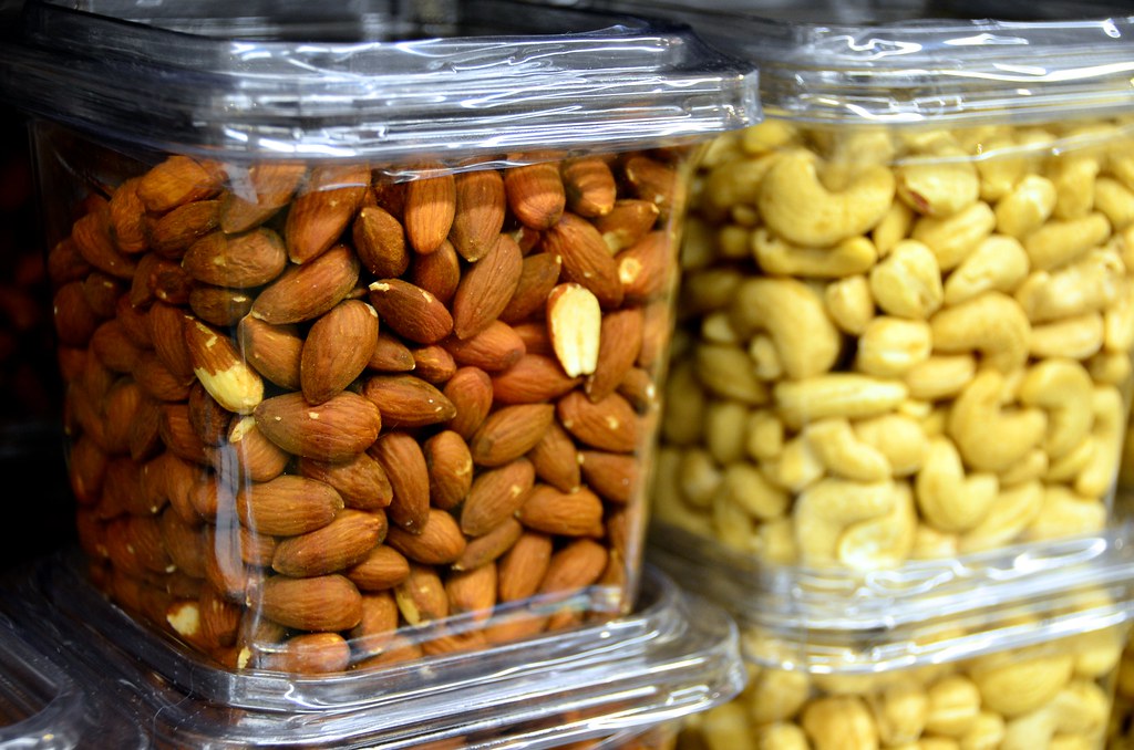 Almonds and Cashews