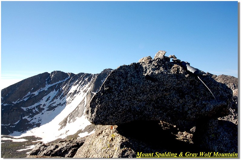 Mt. Spaulding's summit register