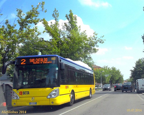 autobus Citelis n°179 in via Naz. per Carpi - linea 2