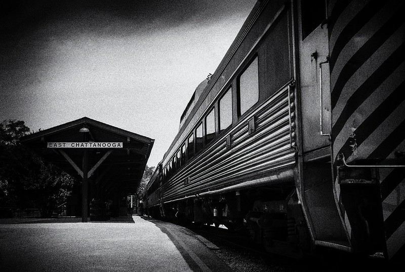 East Chattanooga Train Station - BW