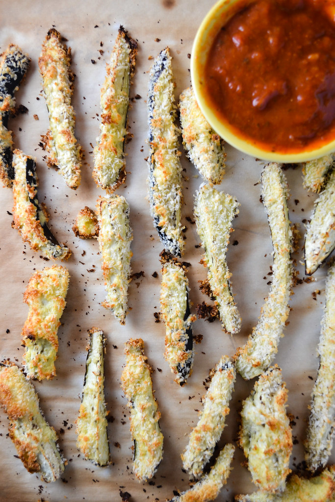 Eggplant Fries with Marinara Sauce | Things I Made Today