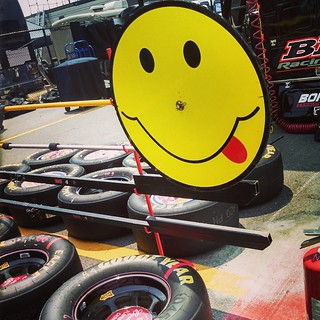 Happy Harvick! @kevinharvick @nhmotorspeedway @stewarthaasracing #NASCAR #Harvick #newhampshire #smile #racing