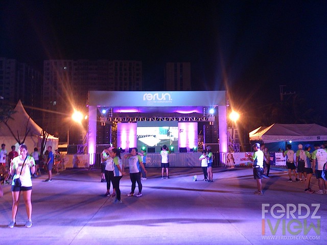 The stage at Bluebay Walk