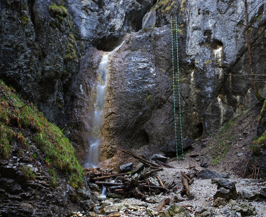 Veľký vodopád waterfall in Piecky gorge