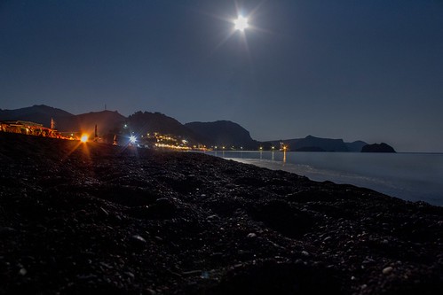 summer moon beach fullmoon greece lesvos skala 2014 eresou eressos