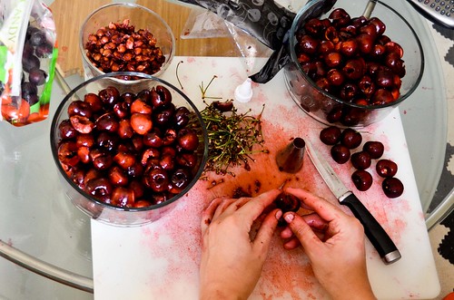 Pitting Cherries: Cause