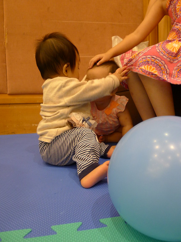 1030720太平洋SOGO~嬰兒與母親－寶寶趣味運動會～抓周大典~(再2天就九個月囉)