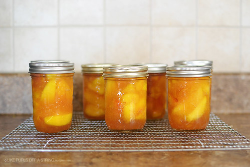 Peach preserves