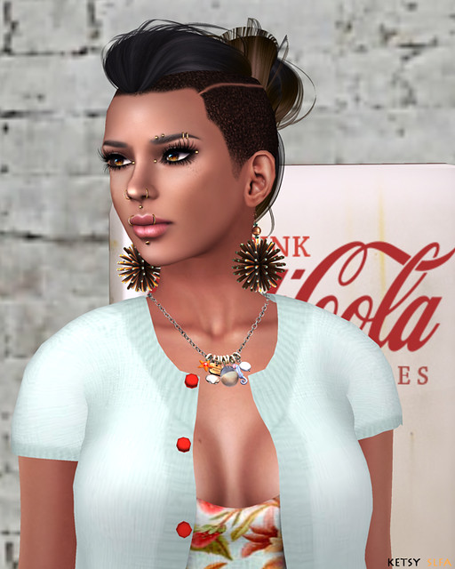 Lizzy In August (New Post @ Second Life Fashion Addict)