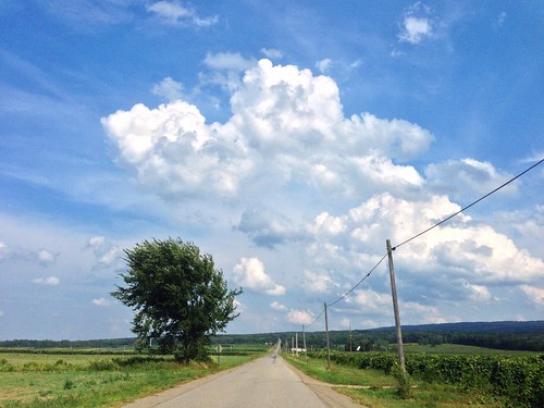 clouds landscape outdoors day cloudy roads fredonia wny