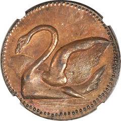Middlesex. Swan Penny Token 1797 obverse