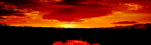 silhouette sunrise scotland vibrant renfrew blackcartwater pentaxkr brianmcdiarmid